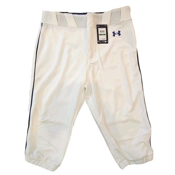 Under Armour Mens Baseball Pants White Size L BRAND NEW - Picture 1 of 3